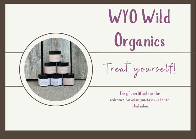 Wyoming Wild Organics e-Gift Card